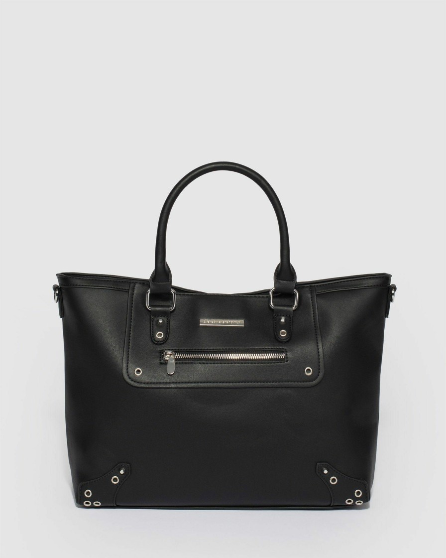 Bags Colette by Colette Hayman  | Black Sela Tote Bag